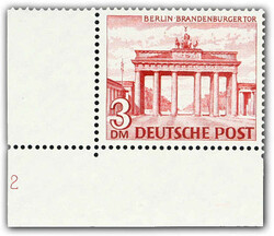 1360: Berlino Ovest - Plate number set