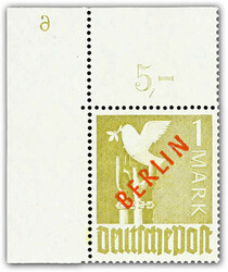 1360: Berlino Ovest - Plate number set