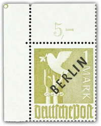 1360: Berlino Ovest - Plate number set