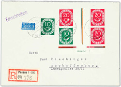 1420: ドイツ連邦共和国 - Se-tenant prints