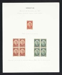 1715: Argentinien - Dienstmarken