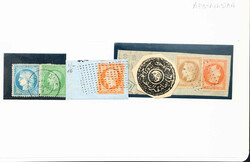 ALLE WELT: 1860/1965, ungebr. und gest. Bestand mit Marken von ...