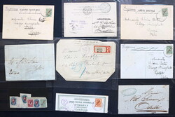 5549: Russland Post in Levante - Briefe Posten