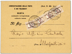 3580: Italian Somaliland - Postage due stamps