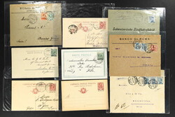 3535: Italienische Post in der Levante - Briefe Posten