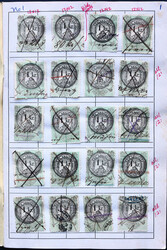 6535: Hungary - Revenue stamps