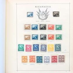 NICARAGUA: 1869/1960, Sammlung im Album, gemischt gesammelt ab Mi-Nr. ...