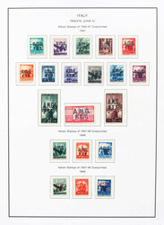 6285: Trieste Zone A - Postage due stamps