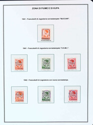 ITALIENISCHE BESETZUNGEN II. WELTKRIEG: 1941, postfrisch/ungebrauchte ...