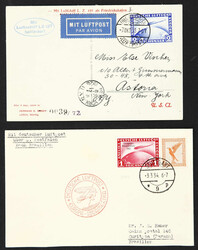 7690: Collections and Lots Zeppelin and Airmail