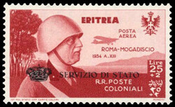 3560: Italian Eritrea - Official stamps