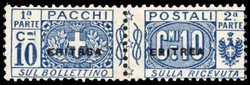 3560: Italienisch Eritrea - Paketmarken