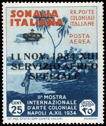 3580: Italienisch Somaliland - Dienstmarken