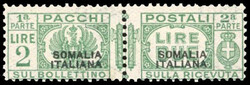 3580: Italienisch Somaliland - Paketmarken