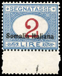 3580: Italienisch Somaliland - Portomarken