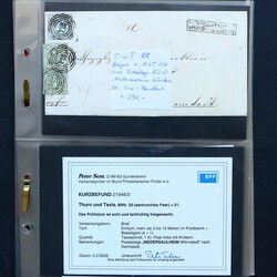 95: Altdeutschland Thurn und Taxis - Briefe Posten