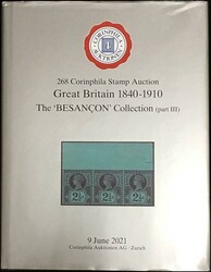 Auction catalog of Corinphila Stamp Auction 268, about 0.67kg, ...
