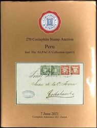Auction catalog of Corinphila Stamp Auction 270, about 0.49kg, ...