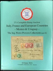 Auction catalog of Corinphila Stamp Auction 271, about 0.95kg, ...