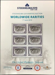 STOCKHOLMIA 2019 Rarities Auction．Worldwide Rarities, about 0.39kg, ...