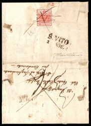 L. V. - Fresca lettera da Udine 1/6/1850 (SI piccolo sul fronte) ...