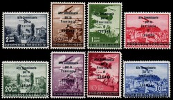 Lubiana - Splendida serie degli otto valori freschi ed in ottime ...