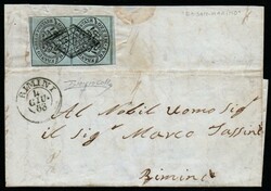 S. Marino - Bellissima letterina da S. Marino 3/6/53 per Rimini ...