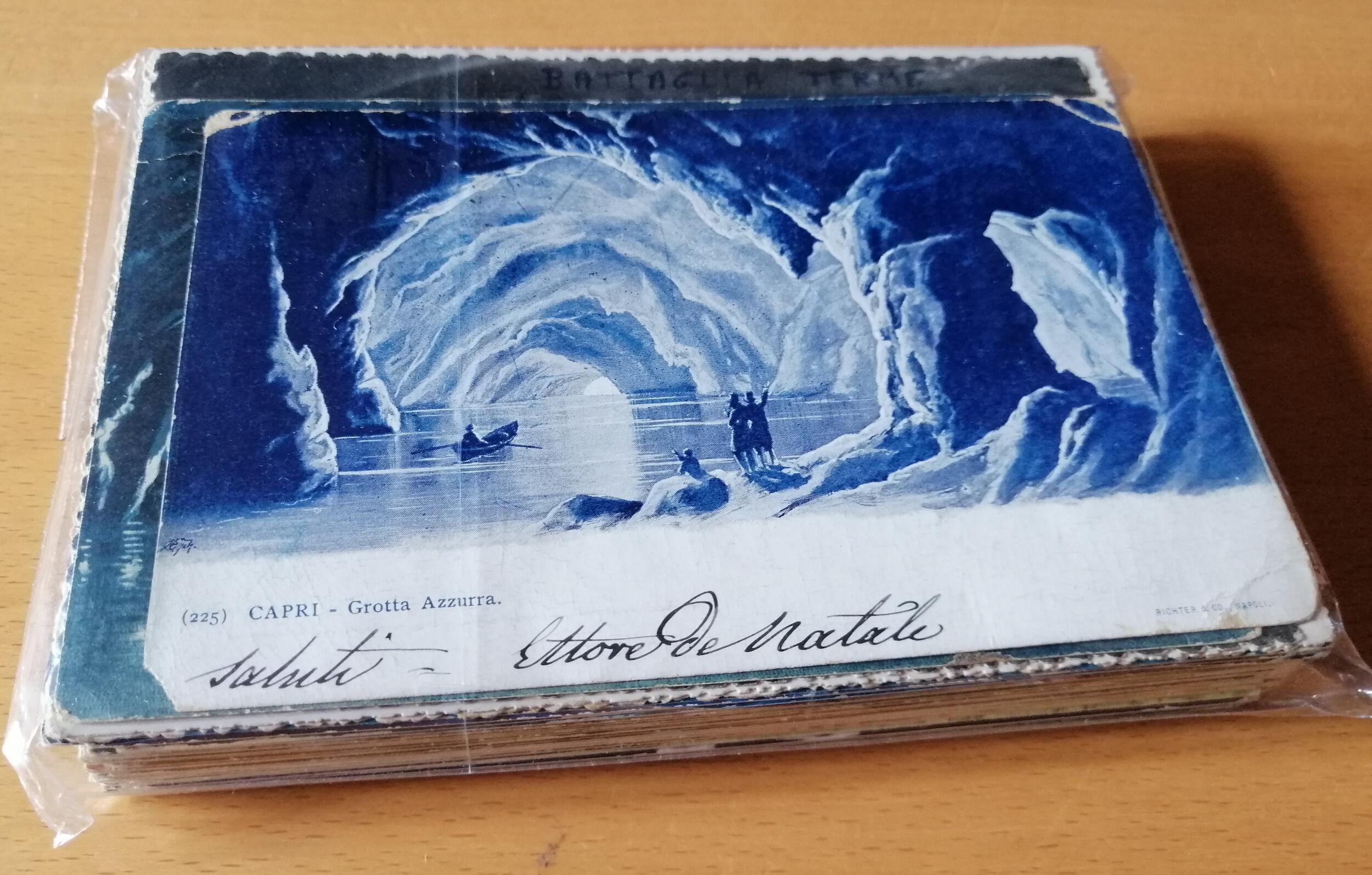 TEMATICA GROTTE - Insieme di cartoline delle grotte d'Italia ed ex ...