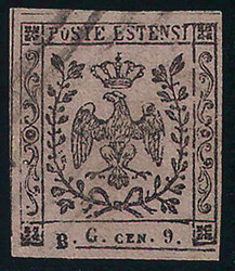 Segnatasse per giornali c.9 violetto grigio (2e) con varietà lettera ...