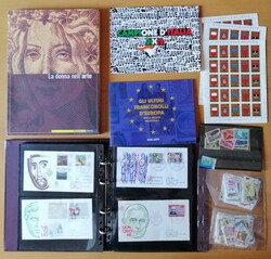 MISCELLANEA - Insieme di francobolli nuovi e FDC di Repubblica, San ...