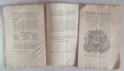 1818/19 Regno di Sardegna, i tre Manifesti Camerali e Regie Patenti ...