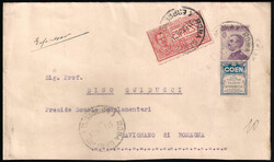 PUBBLICITARI - Lettera da ROMA 31.XII.1924 a Favignano di Romagna con ...