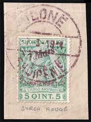 1914 Entrata del Principe Guglielmo di Weid serie cpl. 6 valori con ...