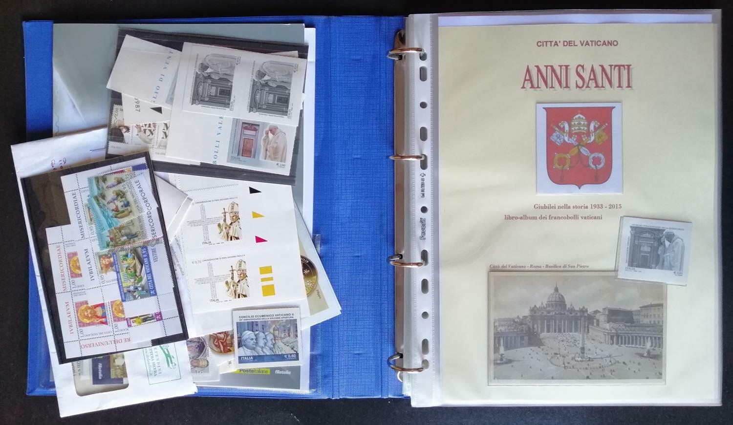 TEMATICA ANNO SANTO - 1933/2015 Collezione di francobolli e FDC del ...