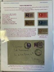 REGNO e REPUBBLICA - Piccola collezione di francobolli e sette ...