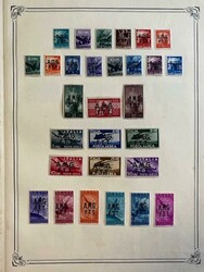 TRIESTE - Collezione di AMG-VG e Trieste A, esemplari nuovi montati ...