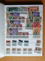 TRIESTE ed OCCUPAZIONI - 1944/45 Classificatore con valori di Trieste ...