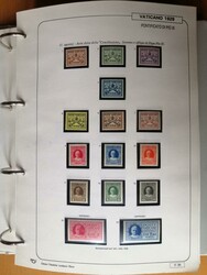 VATICANO - 1929/2000 Collezione del periodo completa con gomma ...