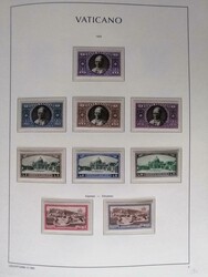 VATICANO - 1929/78 Collezione del periodo in album Leuchtturm, la ...