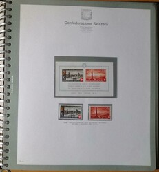SVIZZERA - 1862/1960 Collezione del periodo con posta ordinaria, ...
