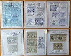 COUPON - 1907/80 Svizzera, collezione specializzata dei coupon ...