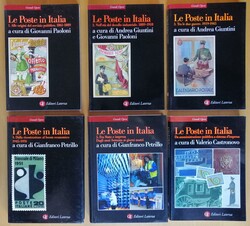 AA.VV. - LE POSTE IN ITALIA - sei volumi della collana Grandi Opere ...