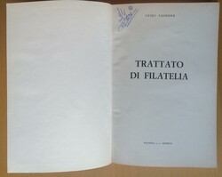 Sassone Luigi - TRATTATO DI FILATELIA - anni '60/70 - molto ben ...