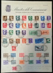 1944 Serie completa ordinari + aerea + espressi + segnatasse ...