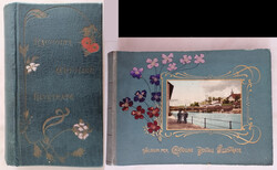 ALBUM - Due album per cartoline epoca Liberty con fiori stilizzati a ...