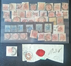 LOMBARDO VENETO - Un centinaio di francobolli delle varie emissioni ...