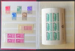 AREA ITALIANA - 1863/1961 Classificatore con francobolli nuovi e ...