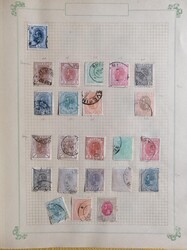 ROMANIA - Inizio di collezione in due album con valori nuovi e usati ...