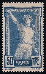 1924 Olimpiadi di Parigi serie cpl. 4 val. (183/ 86 cat.155) nuovi ...
