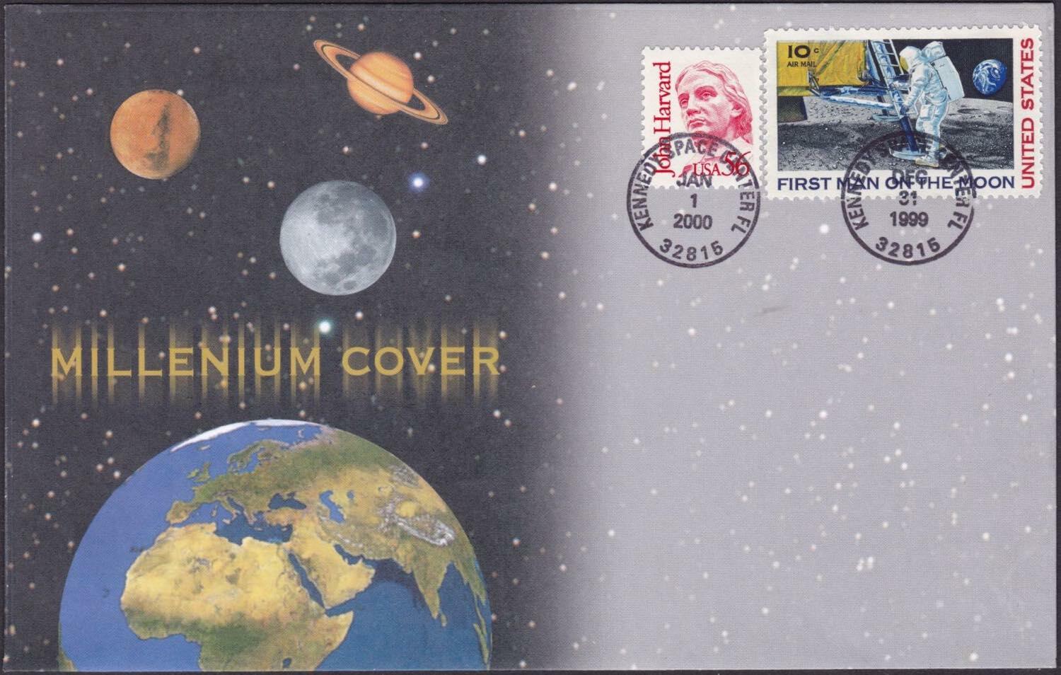 USA - 31/12/1999-1/1/2000 - Millenium Cover - Lettera partita del ...